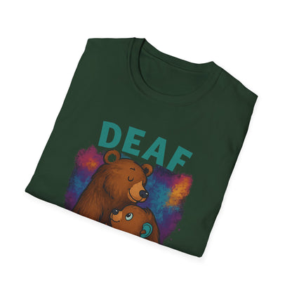 Colorful Heartbeat Unisex Softstyle T-Shirt - Perfect for Music Lovers, Gifts, Birthday, Valentine's Day, Casual Wear