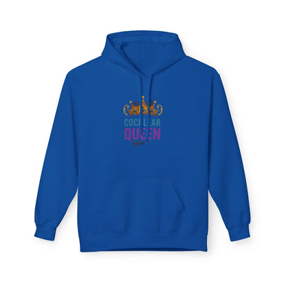 Crown Queen Hoodie - Fun Unisex Fleece Sweatshirt for Comfort & Style, Gift for Her Birthday, Casual Wear, Cozy Outfit, Celebration