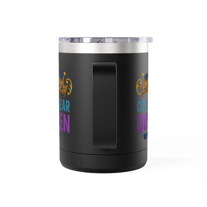 Cochlear Queen Coffee Mug Tumbler, 15oz - Perfect for Birthdays, Celebrations, Gift for Her, Inspiring, Fun, Party Favor