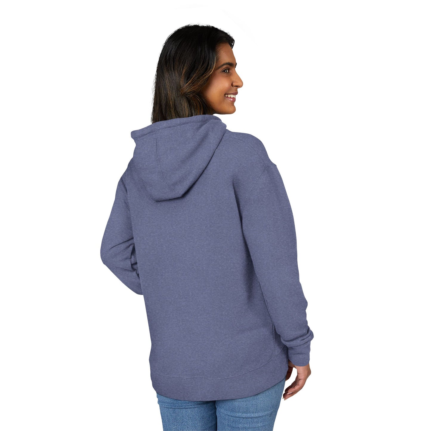 Unisex French Terry Hoodie: Embrace Diversity, Earth Design, Cozy Style, Perfect for Gifts, Casual Wear, Eco-Friendly Fashion