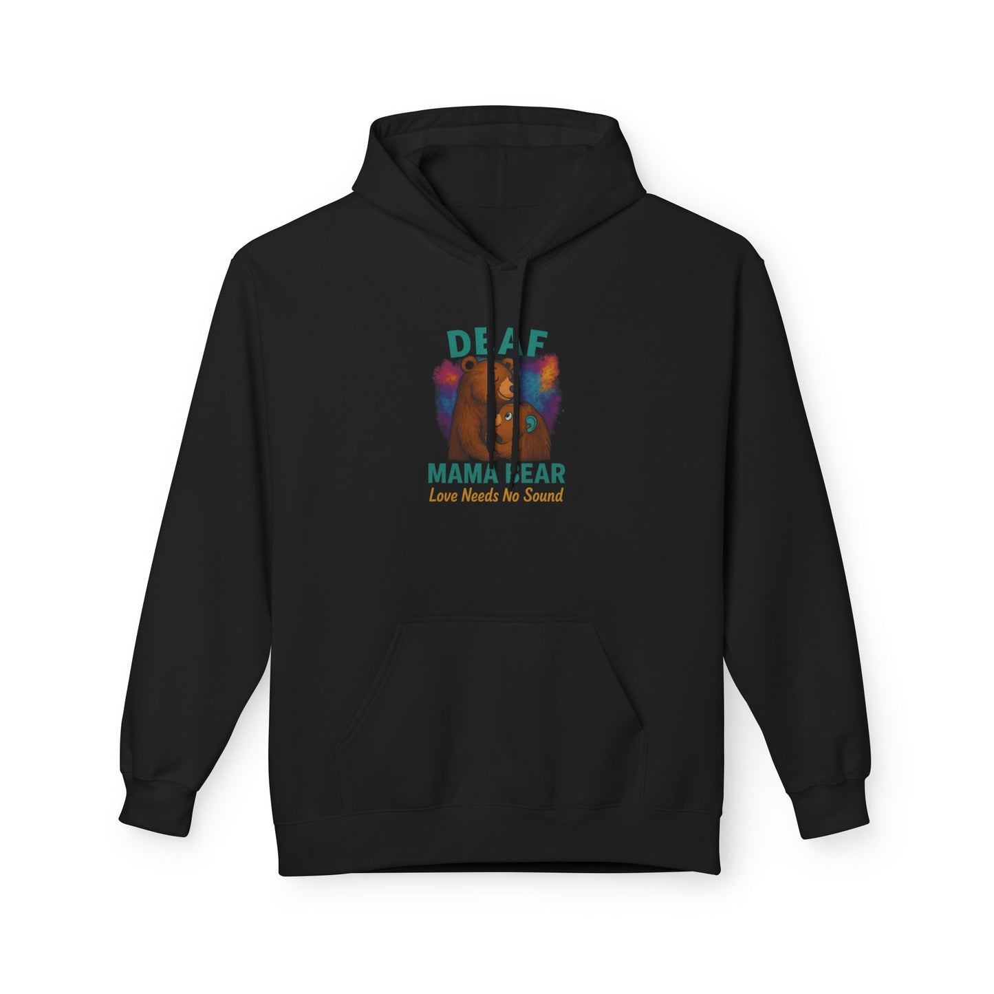 Heartfelt Music Hoodie - Unisex Soft Fleece Sweatshirt, Music Lover Gift, Valentines Day, Cozy Wear, Heartbeat Design, Comfort Apparel