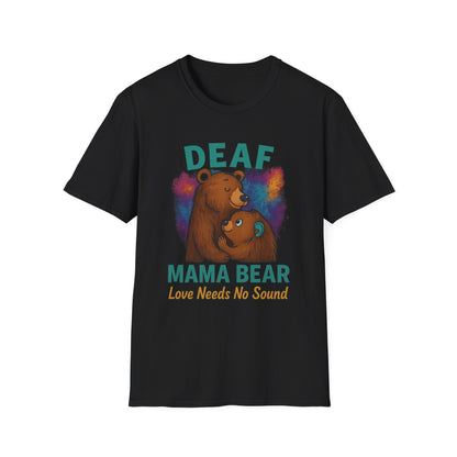 Colorful Heartbeat Unisex Softstyle T-Shirt - Perfect for Music Lovers, Gifts, Birthday, Valentine's Day, Casual Wear