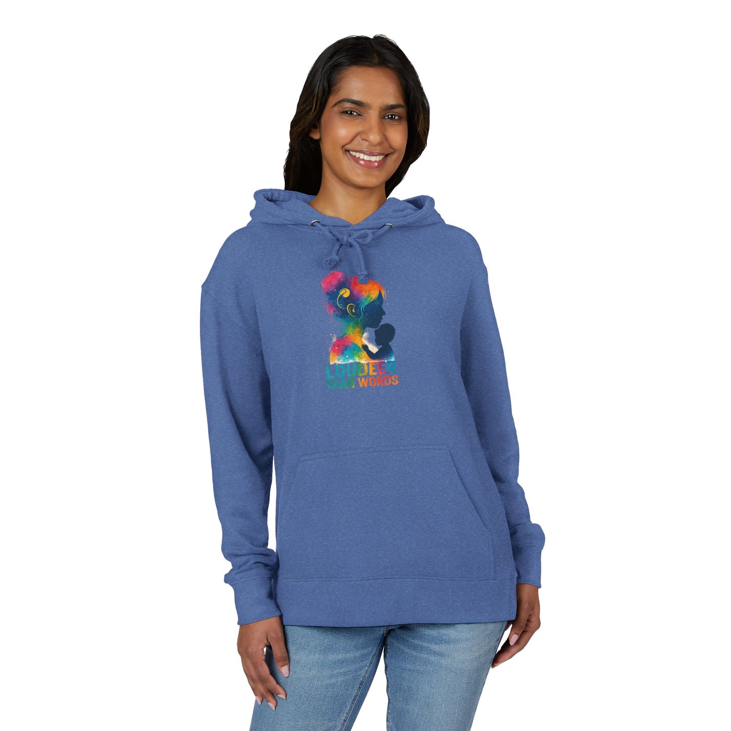 Unisex French Terry Hoodie: Embrace Diversity, Earth Design, Cozy Style, Perfect for Gifts, Casual Wear, Eco-Friendly Fashion