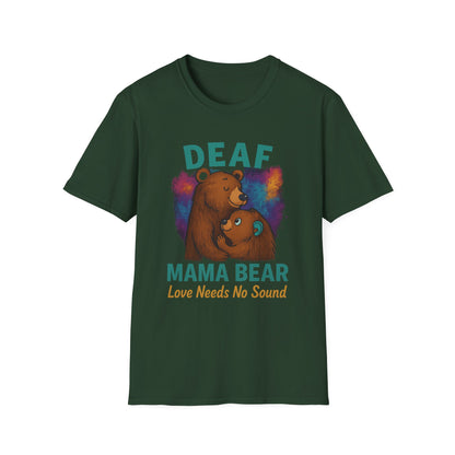 Colorful Heartbeat Unisex Softstyle T-Shirt - Perfect for Music Lovers, Gifts, Birthday, Valentine's Day, Casual Wear