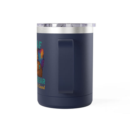 Fun Vibes Coffee Mug Tumbler - 15oz Personalized Gift for Coffee Lovers, Perfect for Home, Office, or Travel