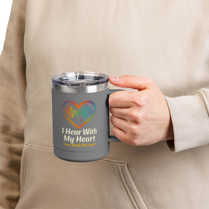 Fun Vibes Coffee Mug - 15oz Personalized Gift for Coffee Lovers, Perfect for Home, Office, or Travel