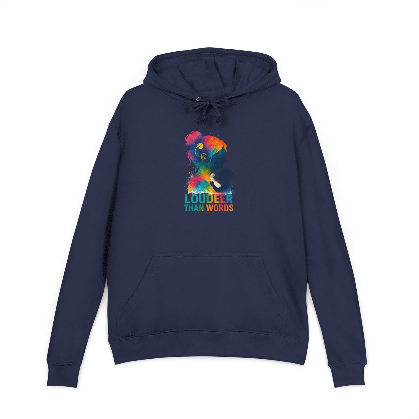 Unisex French Terry Hoodie: Embrace Diversity, Earth Design, Cozy Style, Perfect for Gifts, Casual Wear, Eco-Friendly Fashion
