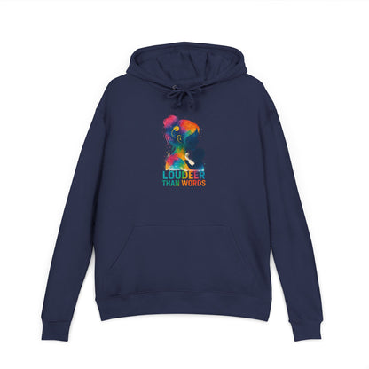 Unisex French Terry Hoodie: Embrace Diversity, Earth Design, Cozy Style, Perfect for Gifts, Casual Wear, Eco-Friendly Fashion