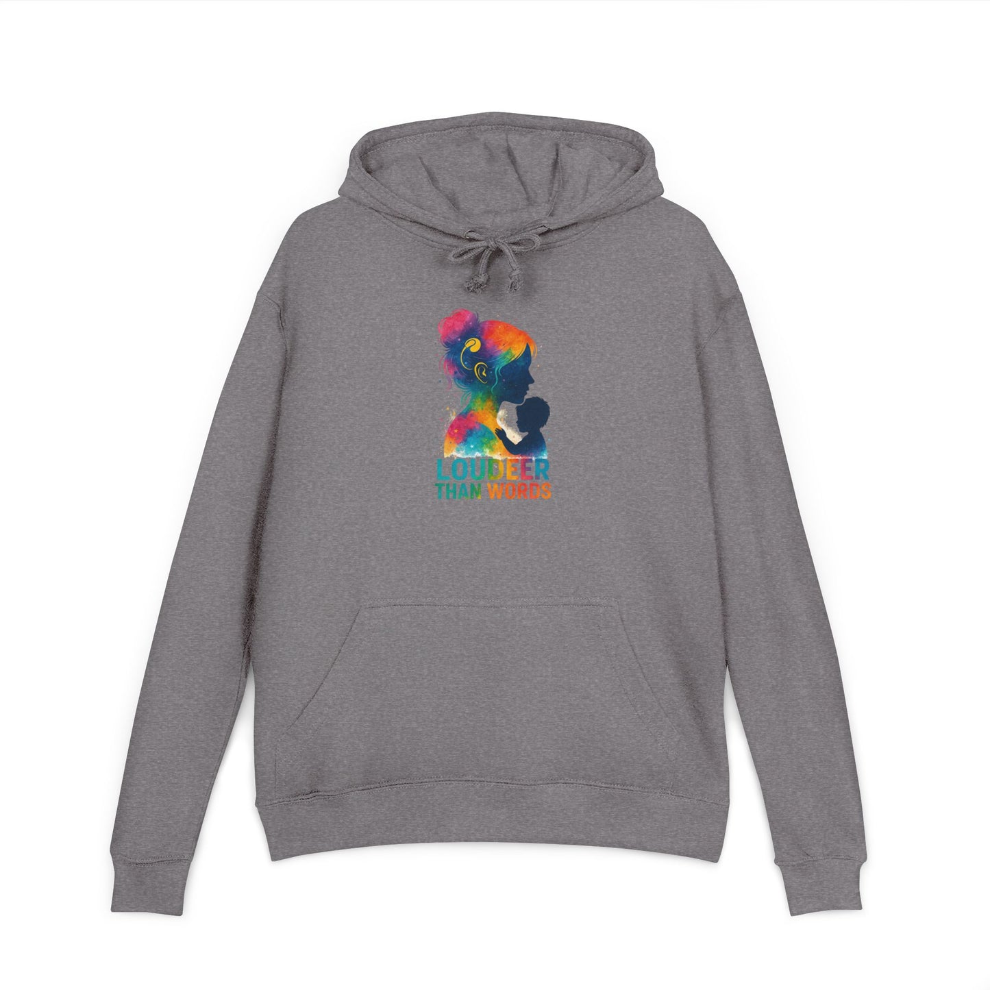 Unisex French Terry Hoodie: Embrace Diversity, Earth Design, Cozy Style, Perfect for Gifts, Casual Wear, Eco-Friendly Fashion