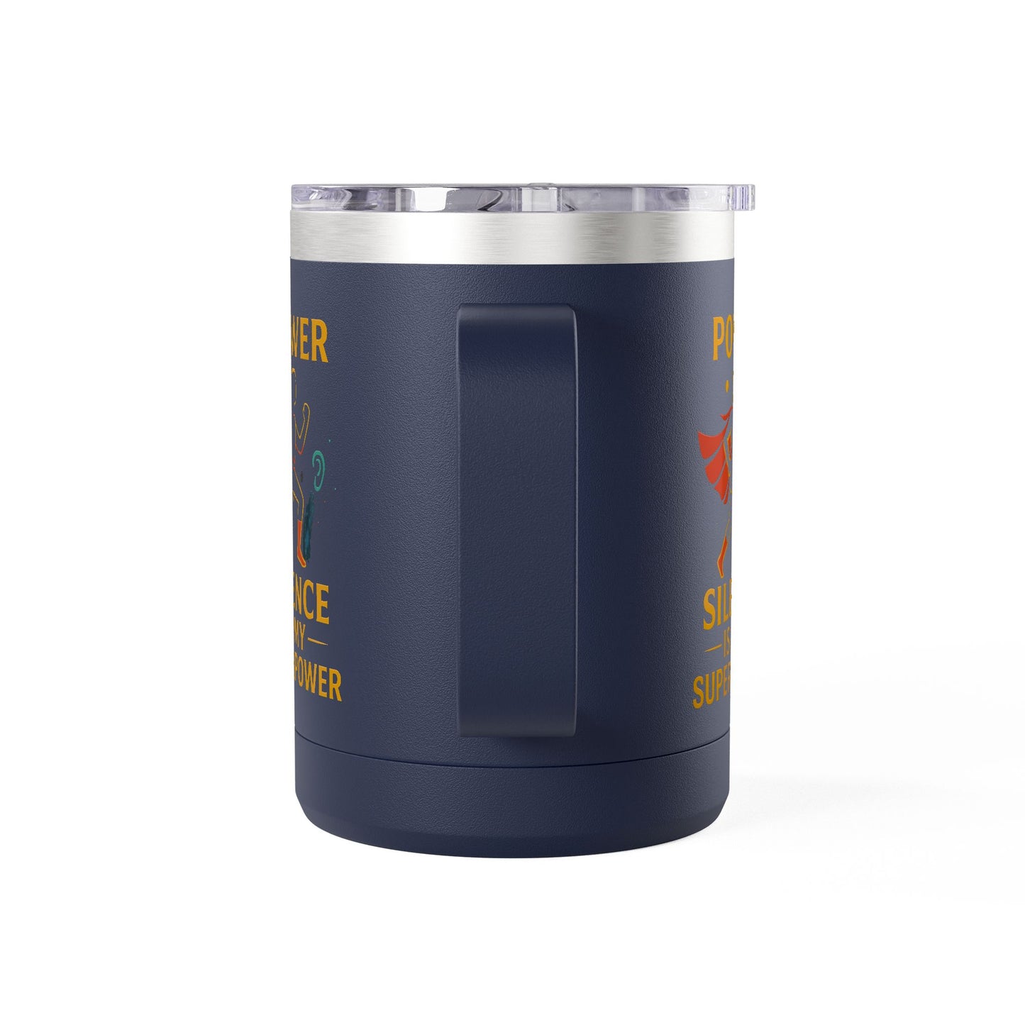Fun Vibes Coffee Mug Tumbler - 15oz Personalized Gift for Coffee Lovers, Perfect for Home, Office, or Travel
