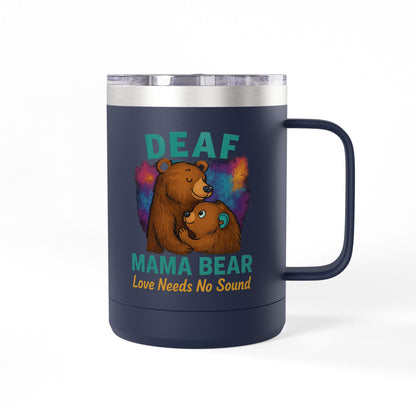 Fun Vibes Coffee Mug Tumbler - 15oz Personalized Gift for Coffee Lovers, Perfect for Home, Office, or Travel