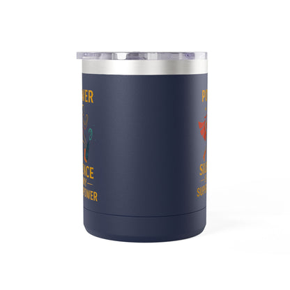 Fun Vibes Coffee Mug Tumbler - 15oz Personalized Gift for Coffee Lovers, Perfect for Home, Office, or Travel