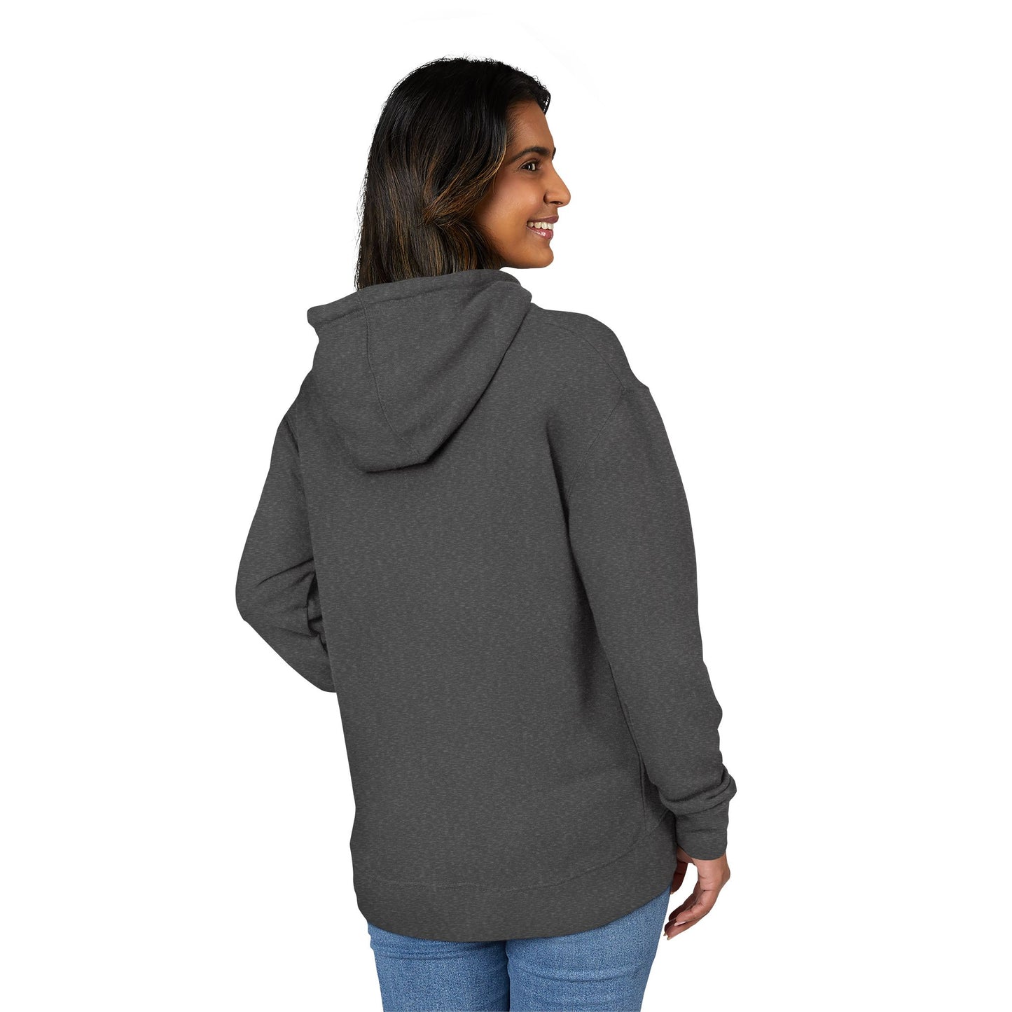 Unisex French Terry Hoodie: Embrace Diversity, Earth Design, Cozy Style, Perfect for Gifts, Casual Wear, Eco-Friendly Fashion