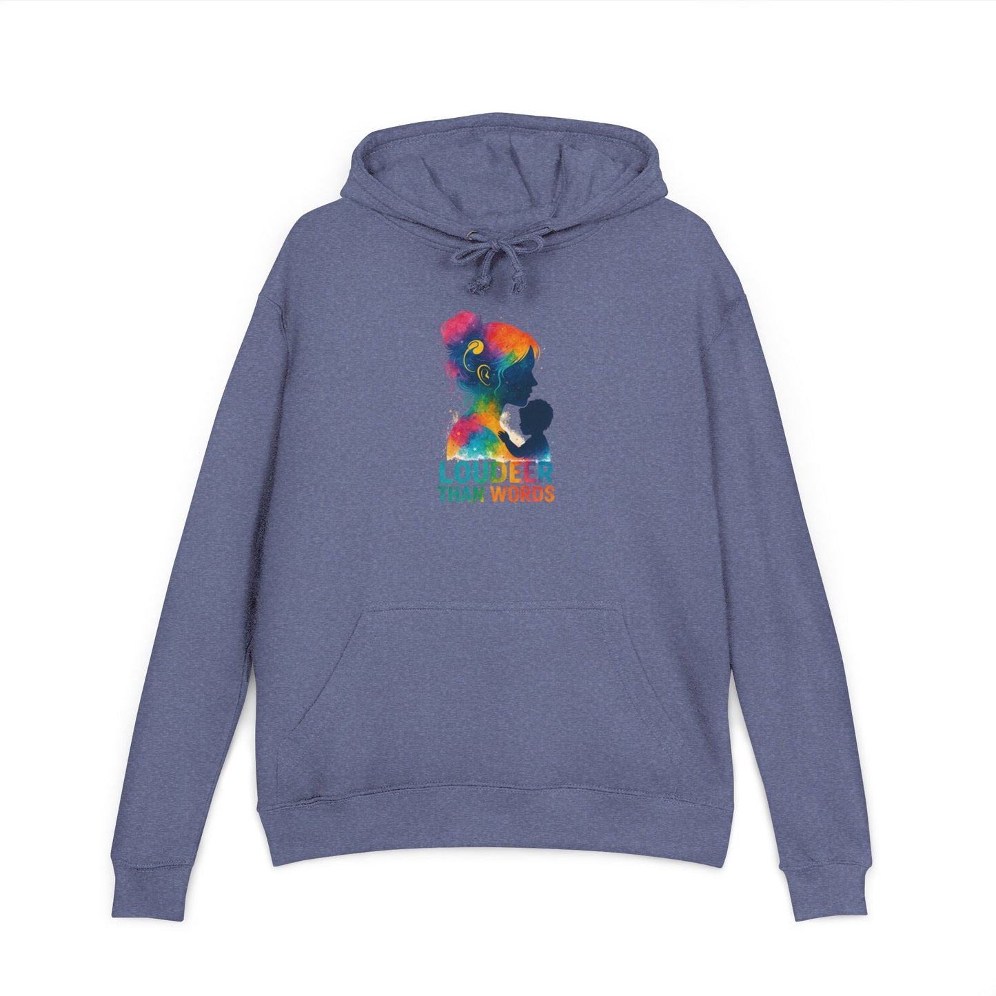 Unisex French Terry Hoodie: Embrace Diversity, Earth Design, Cozy Style, Perfect for Gifts, Casual Wear, Eco-Friendly Fashion