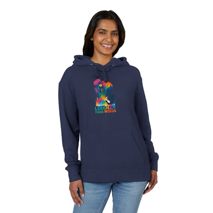 Unisex French Terry Hoodie: Embrace Diversity, Earth Design, Cozy Style, Perfect for Gifts, Casual Wear, Eco-Friendly Fashion